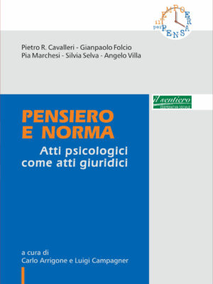 Immagine della copertina del libro Pensiero e norma