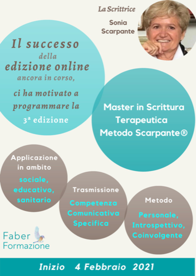 Immagine della locandina Master in scrittura terapeutica