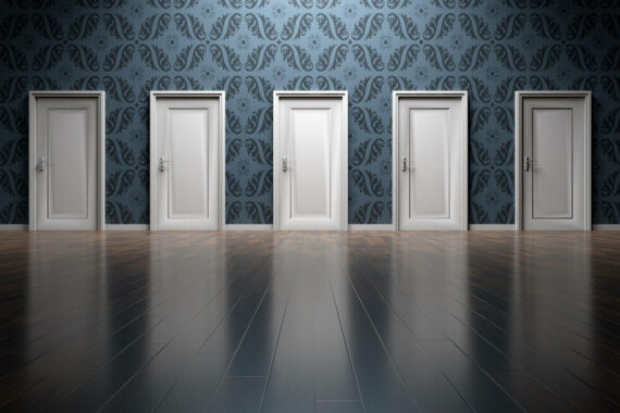 Immagine porte da aprire