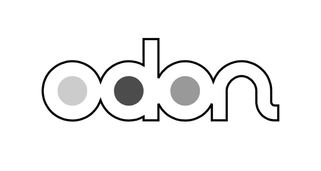 immagine del logo Odòn in grigi
