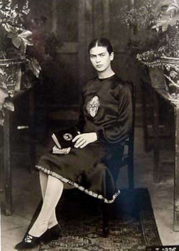 Immagine di Frida Kahlo a 18 anni