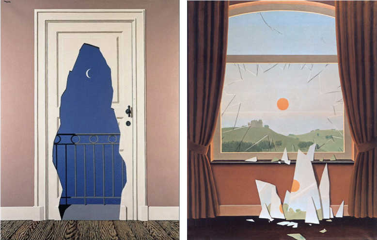 Immagine Magritte luna sole