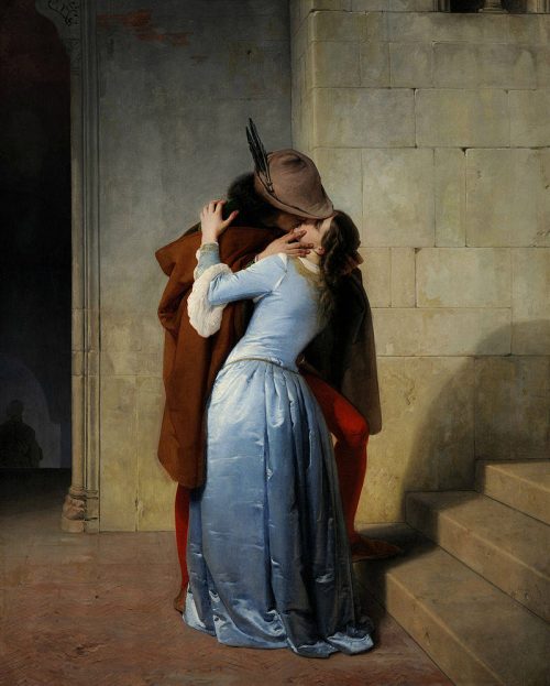 Il bacio di Francesco Hayez Immagine del quadro Il bacio